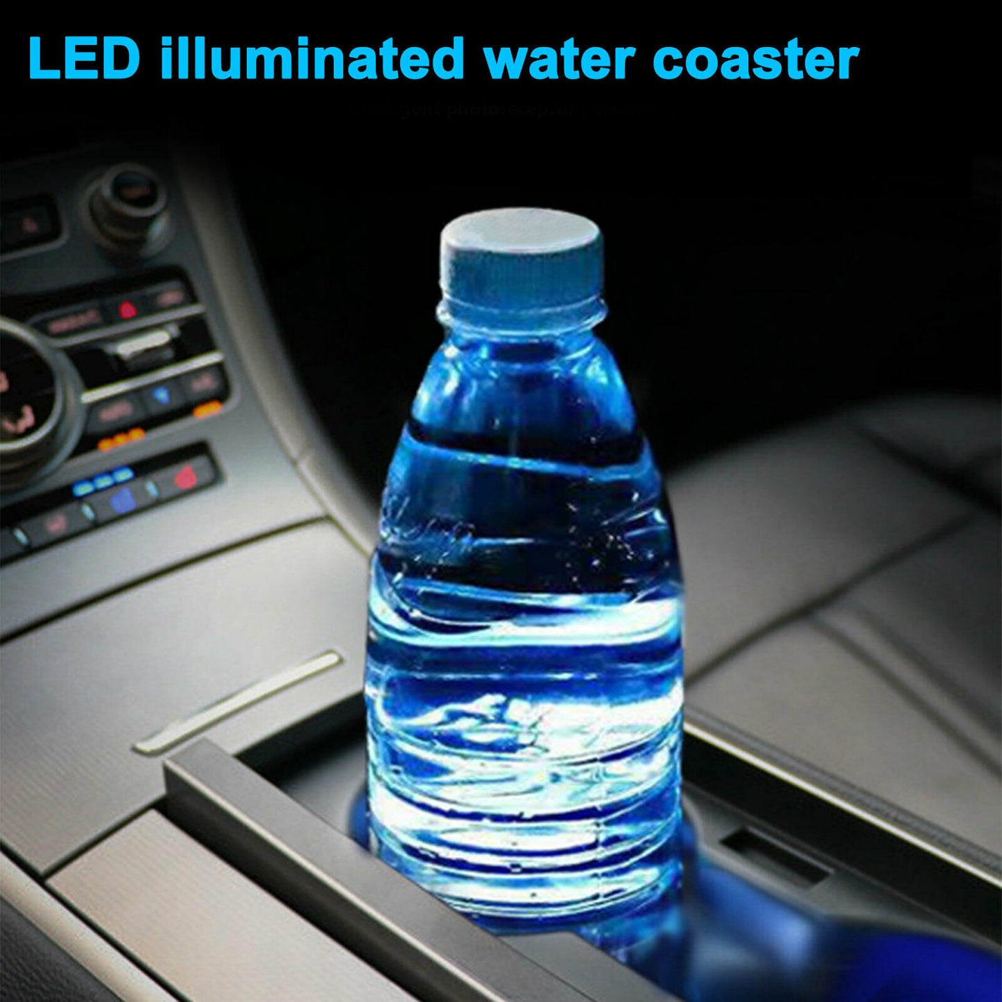 USB Charging Car Led Cup Holder