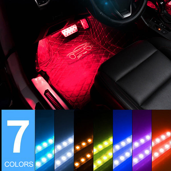 LED Footwell Lights – Ambient Glow for Cars