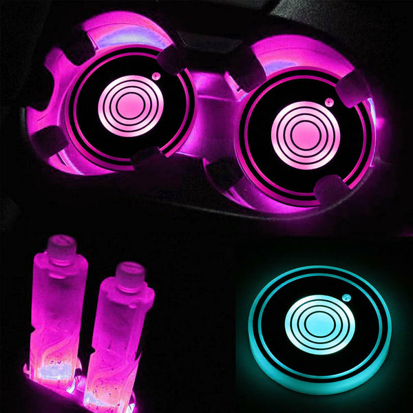USB Charging Car Led Cup Holder